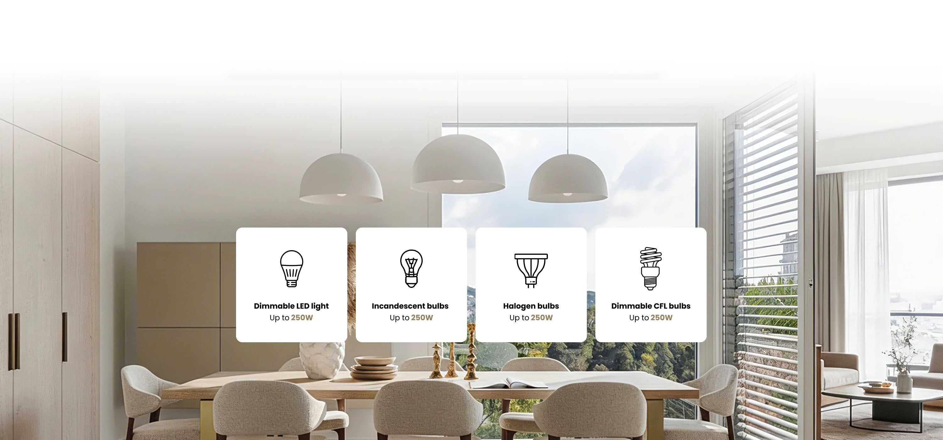 Wide Lighting Compatibility