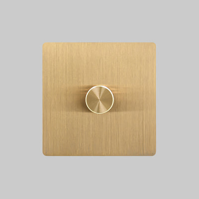 Multiway dimmer - Solid brass