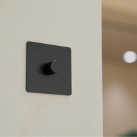 multiway black dimmer and switch