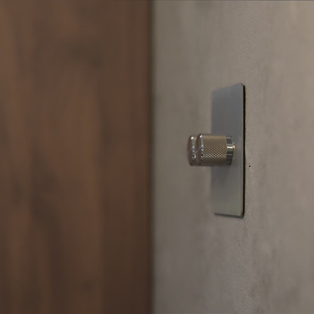 2 gang intermediate steel dummy dimmer