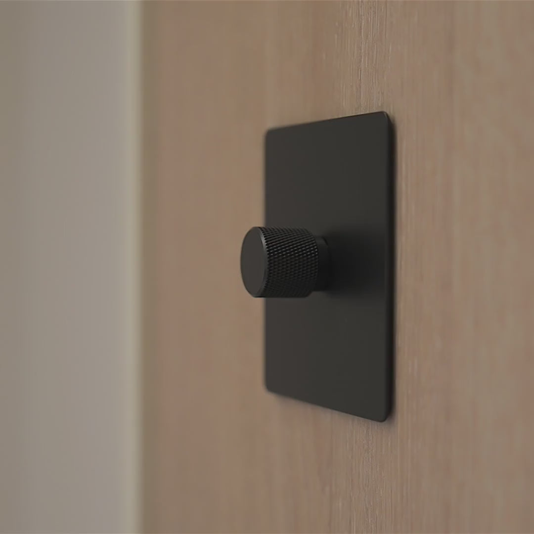 1_Gang(multiway black 1 gang dimmer switch for led)