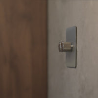 2 gang steel multiway led light dimmer