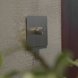 0-10V dimmer - Solid Stainless Steel 1-4 Gang