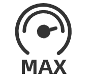 Max. brightness
