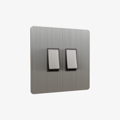 Zigbee Smart Rocker Switch-Stainless Steel(1-4G)