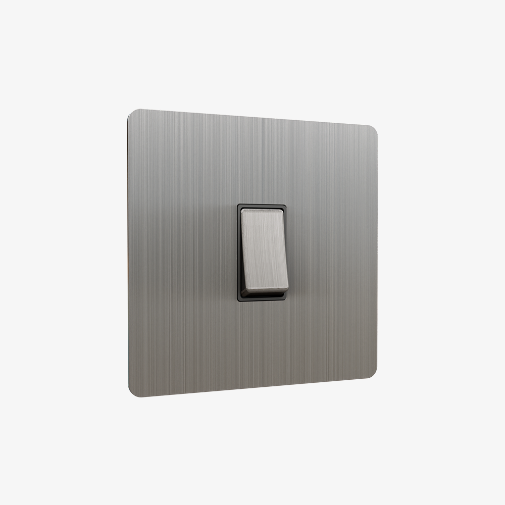 Zigbee Smart Rocker Switch-Stainless Steel(1-4G)