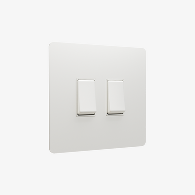 Zigbee Smart Rocker Switch-Matt White(1-4G)