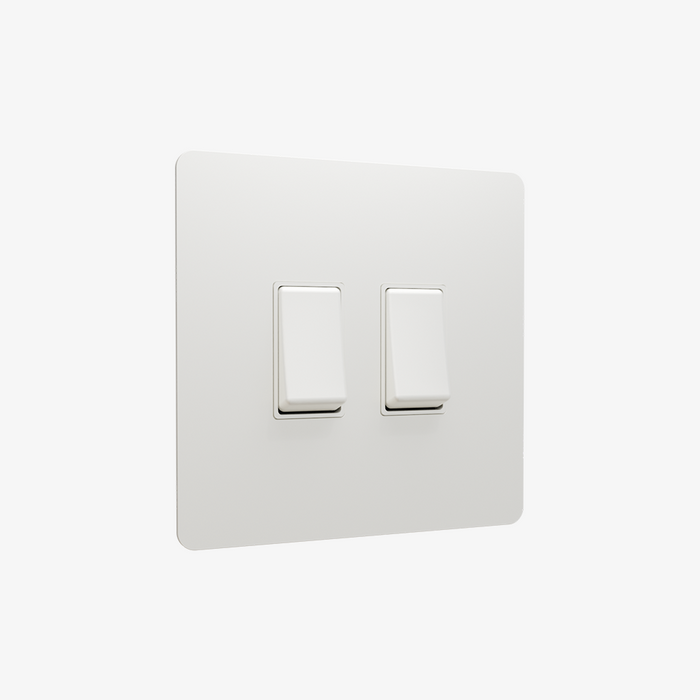 Rocker Switch-Matt White(1-4G)