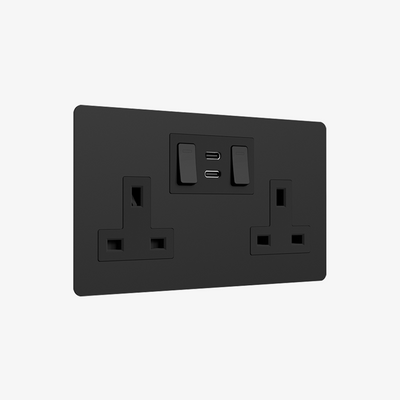 Zigbee Smart Sockets-Matt Black