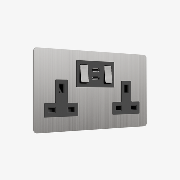 Zigbee Smart Sockets-Stainless Steel