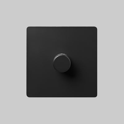 Smart dimmer - Black steel 1/2/3/4 Gang