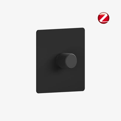 Zigbee Smart Dimmer Switch - Matt Black 1-4 Gang