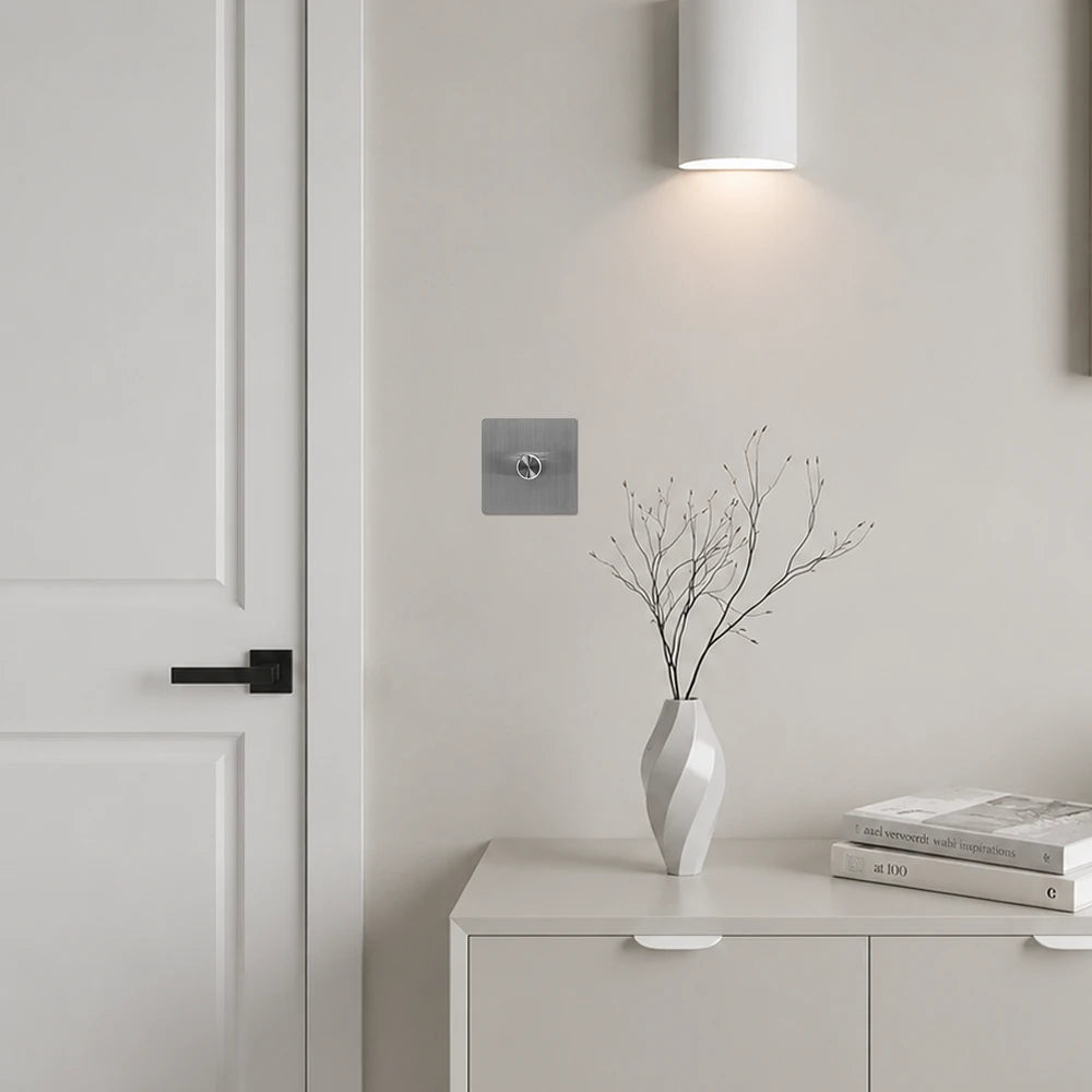 Stainless Steel 1-Gang Two-Way Dimmer Switch