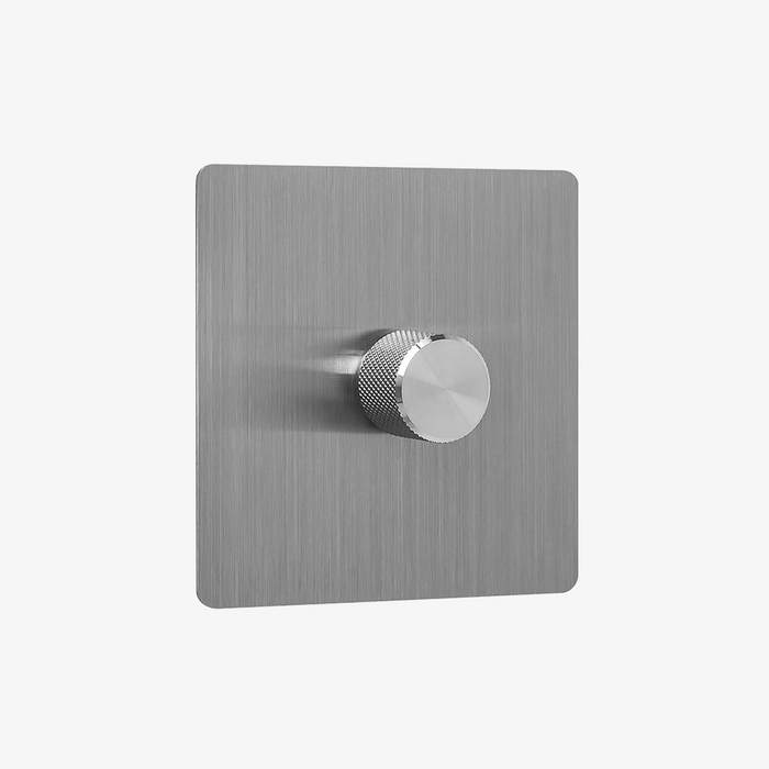 Light Switch - Solid Stainless Steel 1-4 Gang
