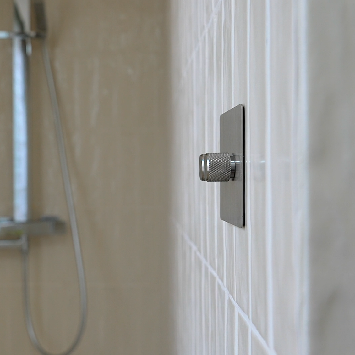 Dimmer Switch – Brushed Stainless Steel (1–4 Gang)