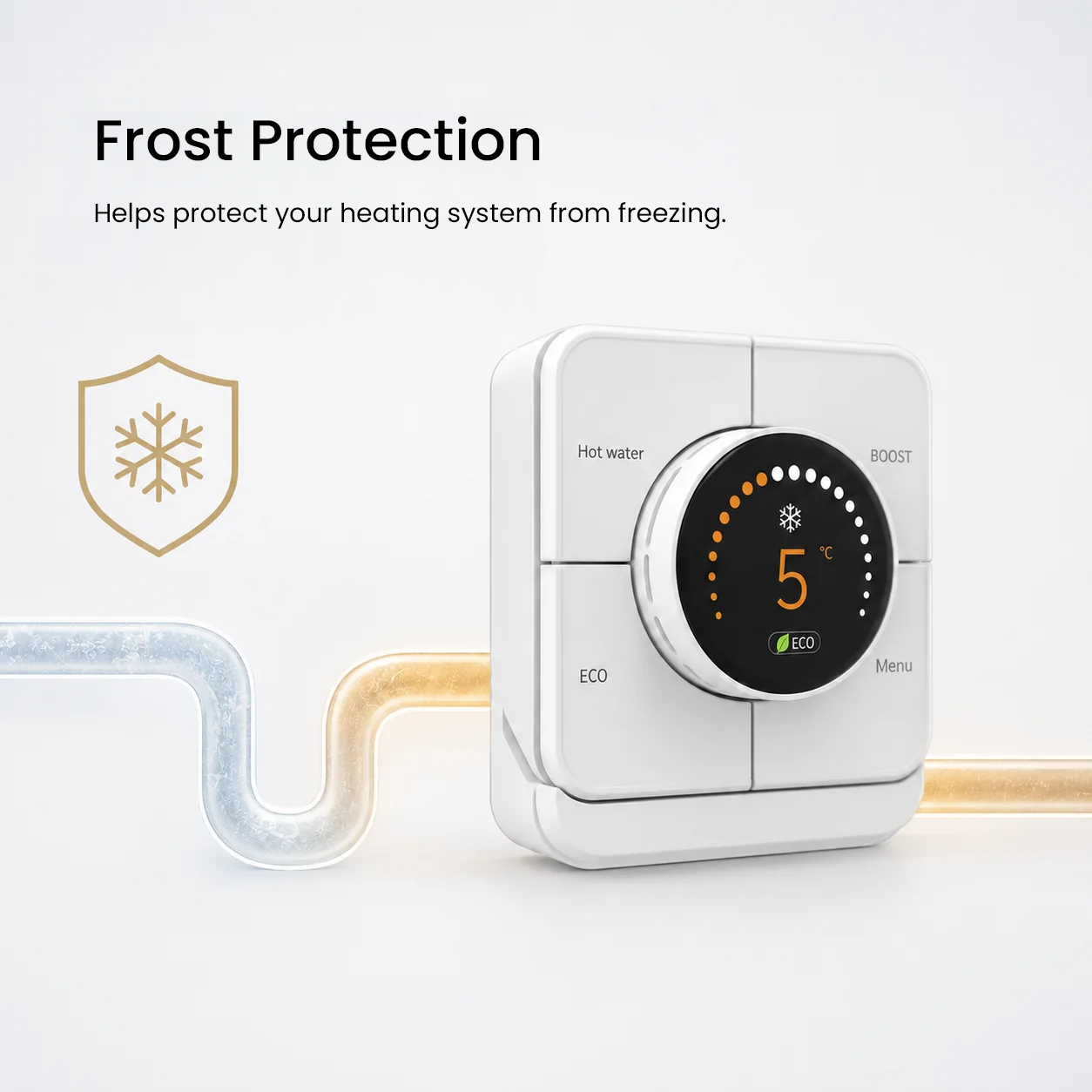 Smart Wi-Fi Thermostat for Heating & Hot Water