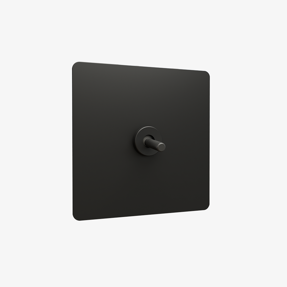 Toggle Light Switch-Matt Black（1-4G）