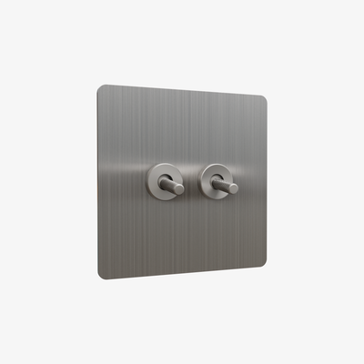 Zigbee Smart Toggle Switch-Stainless Steel（1-4G）