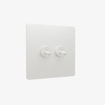Zigbee Smart Toggle Switch-Matt White（1-4G）