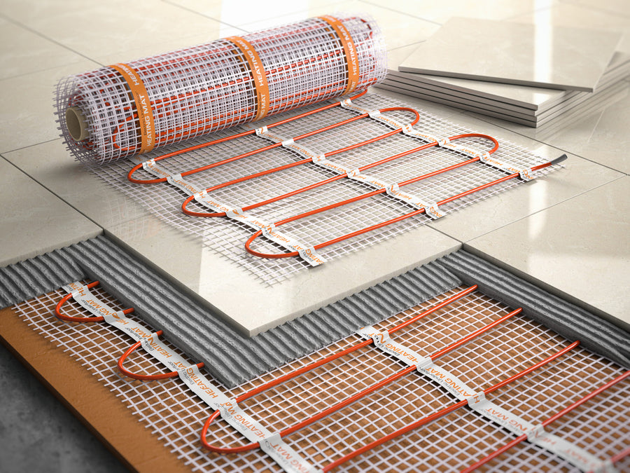 Electric underfloor heating cables