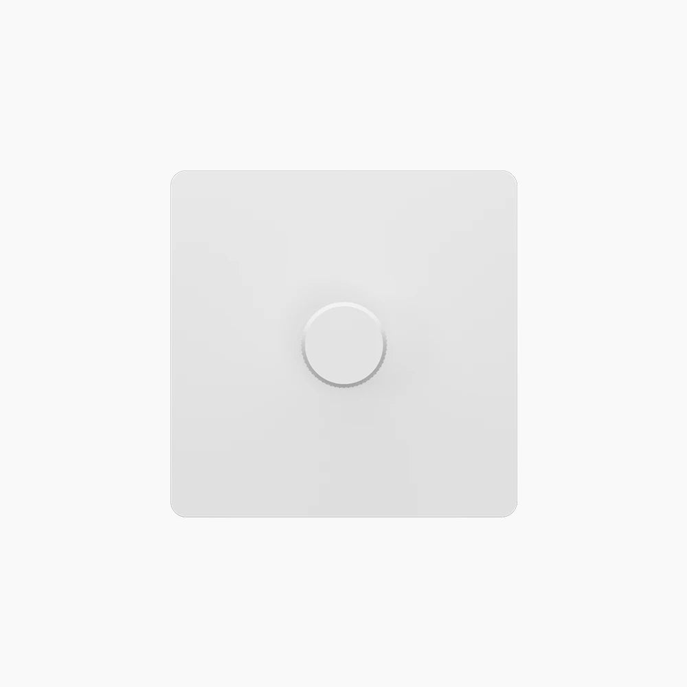 Zigbee Smart Dimmer Switch - Matt White 1-4 Gang