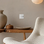 Zigbee Smart Dimmer Switch - Matt White 1-4 Gang