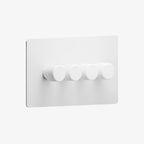 Matt White Light Switch (1–4 Gang)