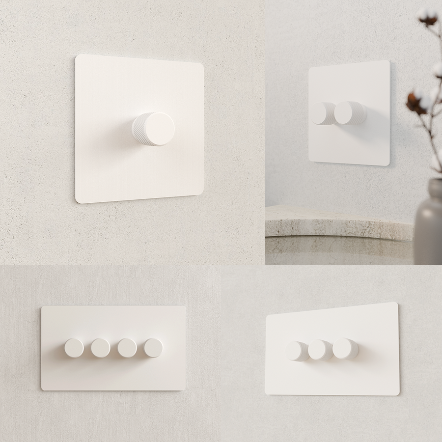 Dummy Dimmer - Matt White 1-4 Gang